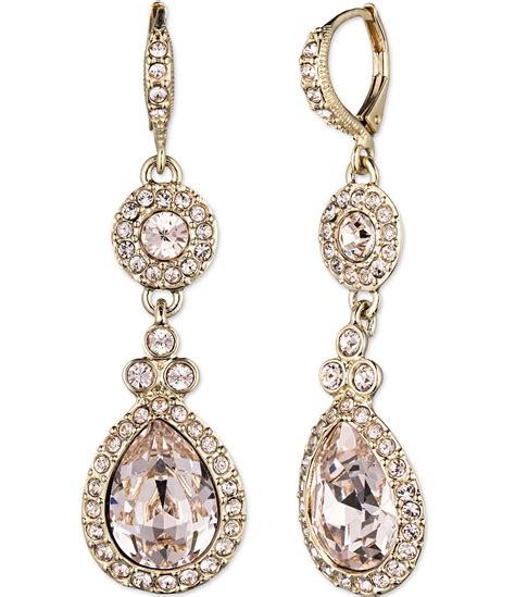 Nadri Modern Love Spring Cushion CZ Drop Earrings. . Dillards jewelry earrings